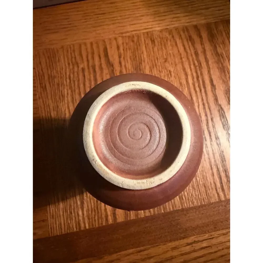 Vintage Hand Thrown Studio Pottery Bud‎ Vase - Wabi Sabi Modern Decor- Unsigned